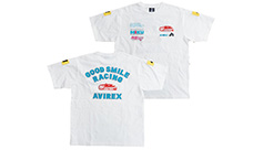 2026 GSR×AVIREX チームウェア レプリカ TEE-WHITE